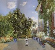 Claude Monet The Artist-s House at Argenteuil oil painting on canvas